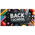 thumbnail image 2 of Back to School Banner Colorful Educational Welcome Backdrop Perfect for Classroom Decorations Party Supplies Photography Props School Event, 2 of 3