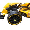thumbnail image 3 of 12V Kids Electric Ride On Go Kart With Remote Control - Yellow, 3 of 4
