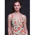 thumbnail image 3 of Bimba Robe Longue Maxi à Bretelles Spaghetti Ajustables à Imprimé Floral, Tenue de Plage d'Été - X-Grand, 3 of 6
