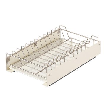 Siruishop Cabinet Organizer Dish Drying Rack Dish Rack for Kitchen Cabinets Restaurant Plate Rack