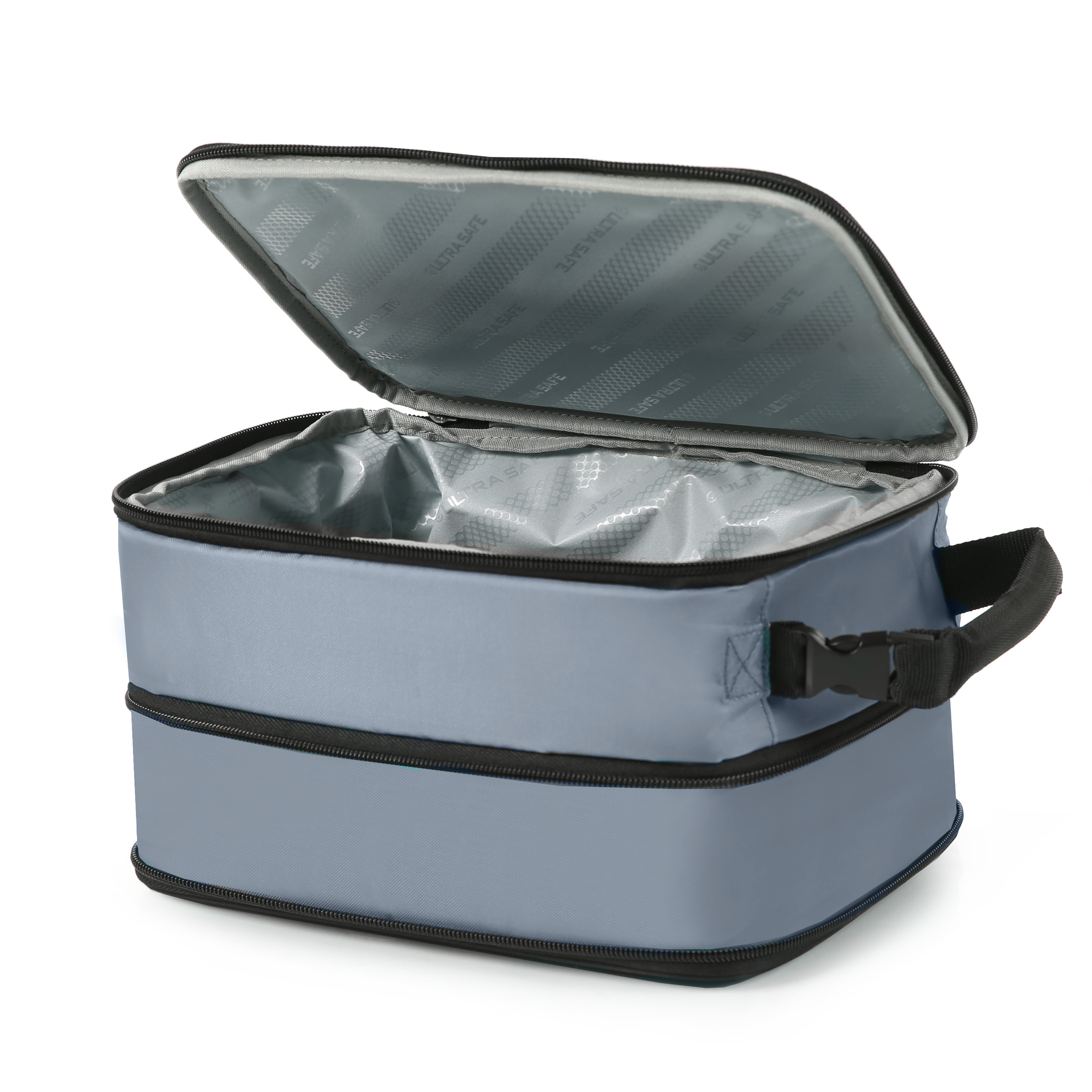 Sac-Repas Thermique vertical extensible Arctic Zone, Gris – polyester