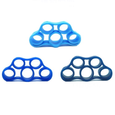 Finger Exerciser, Hand Exerciser, Hand Strengthener for Carpal Tunnel Rlief. Hand Grip Strengthener, Finger Stretcher. Grip Strength Trainer, Resistance Bands. Silicone Finger Gripper.