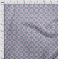 thumbnail image 3 of oneOone Polyester Lycra Fabric Geometric & Floral Block Print Fabric BTY 56 Inch Wide, 3 of 4