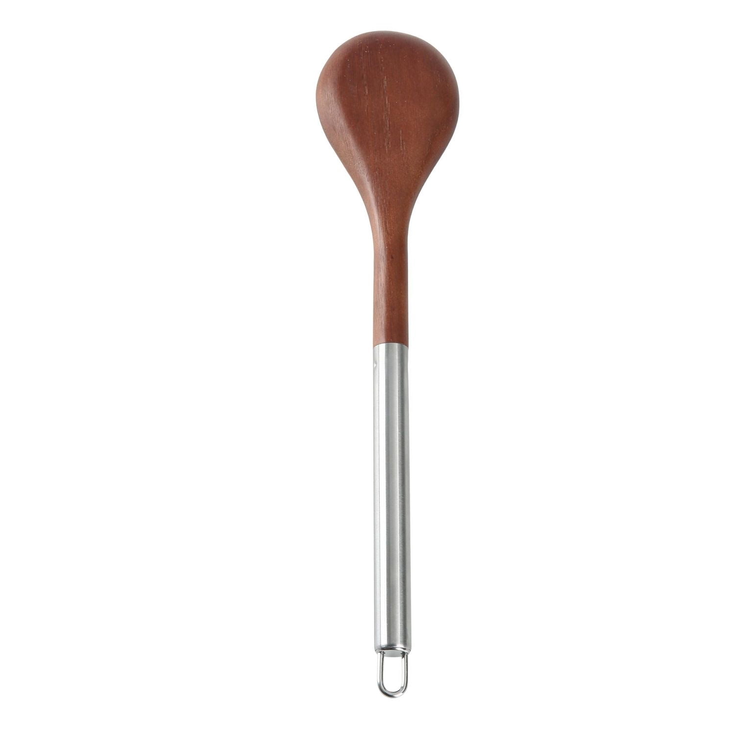 Mainstays Acacia Wood and Stainless Steel Solid Spoon