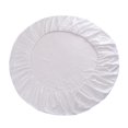 thumbnail image 2 of jifeng Housse de Lit Ronde Douce Drap-Housse de Lit Housse de Lit Textile pour la Maison 200x200cm Blanc, 2 of 7