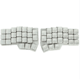 thumbnail image 1 of CORNE V4 Clavier Ergonomique Divisé, Disposition 46 Touches 40 % Clavier Mécanique Filaire à Tige en Bois Gris avec Interrupteurs Interchangeables à Chaud, Rétroéclairage RVB, Programmable QMK/Flacon, 1 of 5