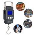 thumbnail image 4 of ruzhgo 50kg Electronic Weight Scale Hook Hanging Digital Display Balance Pocket Luggage Battery Operated Handheld Kitchen Steelyard, 4 of 6