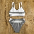 thumbnail image 5 of Cameland Women Summer Plus Size Printing Swimsuit Bikini Split Swimsuit Suit, 5 of 5