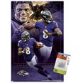 thumbnail image 1 of NFL Corbeaux de Baltimore - Lamar Jackson 20, 1 of 4