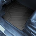 thumbnail image 2 of FH Group Heavy Duty Floor Mats All Weather Semi Custom Oversized Trim to Fit For Auto Car SUV Truck 3 Color Options, 2 of 4