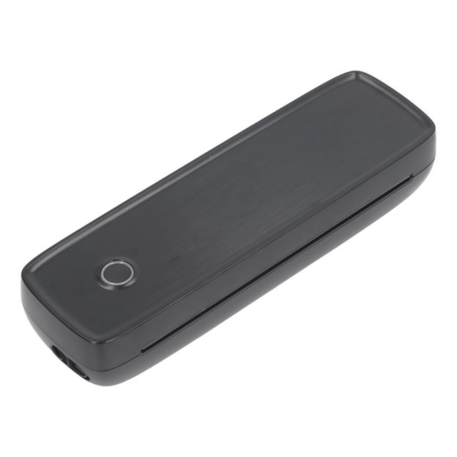 A4 Portable Printer, 200dpi Resolution Inkless Printing Machine Black White Imaging for 57-216mm Width for Home Travel