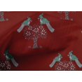 thumbnail image 4 of oneOone Cotton Poplin Fabric Bird & Tree Block Print Fabric By Yard 42 Inch Wide, 4 of 4