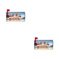 thumbnail image 4 of Youkk Housse de Canapé Inclinable Double et de Décor Résistante aux Intempéries et Robuste Imprimé Vif YTYH2309061 2Ensemble, 4 of 6