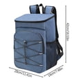 thumbnail image 1 of CEHVOM Shoulder Insulation Bag Oxford Cloth Large Capacity Outdoor Picnic Backpack Multifunctional Waterproof Ice Pack Clearance, 1 of 2
