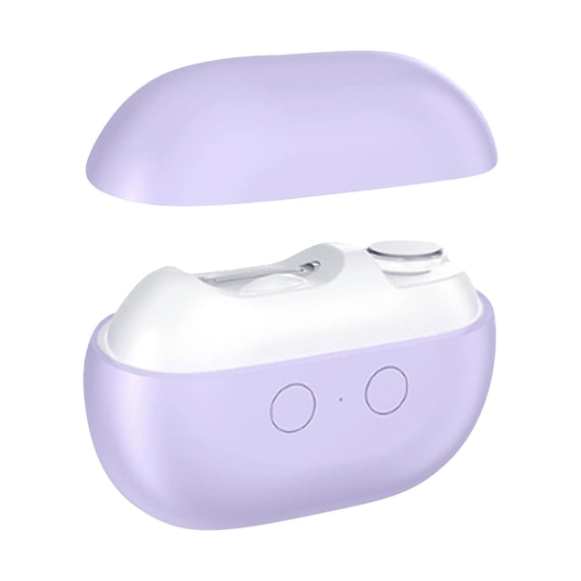 Electric Nail Clipper, Upgraded 2 in 1 Electric Automatic Nail Clipper with Lid USB Rechargeable Nail Trimmer with Scraps Storage Suitable for Adults and Elderly