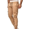 thumbnail image 2 of Pantalon de Jogging pour Hommes avec Poches Hommes Été Mode Décontractée Court Cargo Sport Jogger Jogging Long Pantalon de Sport Pantalon Cargo pour Hommes avec Poches Pantalon de Jogging pour Hommes avec Poches, 2 of 6
