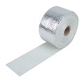 thumbnail image 2 of Exhaust Pipe Wrap Exhaust Pipe Heat Wrap Exhaust Header Pipe Wrap Fiberglass Exhaust Pipe Wrap Exhaust Pipe Wrap Tape 5m Silver Car Heat Insulation Exhaust Header Pipe Wrap Cloth, 2 of 8