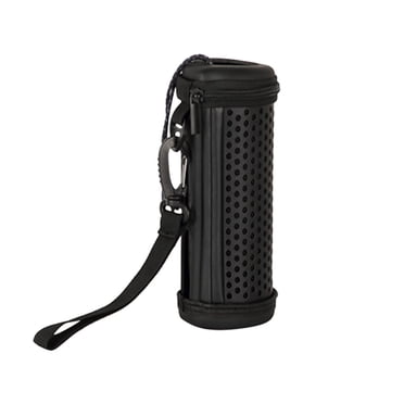 Étui de Rangement Rigide pour Sac de Voyage pour Haut-Parleur Bluetooth JBL Flip 4 3 2 1 - Matériau EVA Rigide Antichoc, Sangle de Main Pratique, Fermeture Éclair Fluide, 19*8 cm