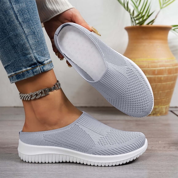 Willtoo Womens Orthopedic Shoes Arch Support Work Shoes Lightweight Slip on Non Slip Business Casual Shoes Mesh Stretch Comfortable 2026 New Orthopedic Shoes