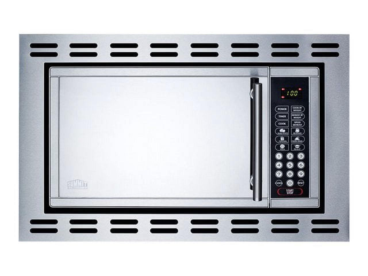 SUMMIT OTR24 - Microwave oven - built-in - 0.9 cu. ft - 900 W - stainless steel