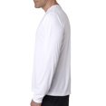 thumbnail image 3 of Hanes Cool DRI T-Shirt de Performance à Manches Longues pour Hommes - Meilleur Vendeur, L, Blanc, 3 of 3