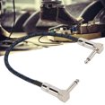 thumbnail image 4 of 11.8in Instrument Instrument Cable Guitar Cable Cable Weave Copper Pedal Cable Patch Leads with  Manufacturing Quality and Ultra Low Capacitance, 4 of 7