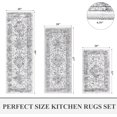 thumbnail image 2 of Farmhouse Kitchen Rugs Sets of Kitchen Runner Rugs Non Slip Washable Boho Kitchen Mats for Floor Indoor Door Mat Entrance Laundry Room Rug Vintage Kitchen Floor Mat Carpet Runner, 2 of 7