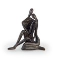thumbnail image 2 of Danya B. ZD6786S Small Couple Embracing Cast Bronze, 2 of 2