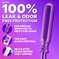 thumbnail image 4 of Tampax Radiant Tampons Multipack, with LeakGuard Braid, Regular/Super Absorbency, Unscented, 4 of 9