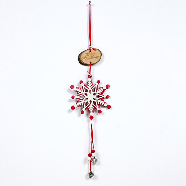 Agiferg Christmas Pendant Cute Snowflake Pendant Christmas Tree Pendant