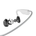 thumbnail image 3 of Shokz OpenMove - Open-Ear Design - Bluetooth Headphones for Sports - White, 3 of 14