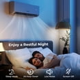 thumbnail image 3 of Costway 30k BTU 2 Zone 12K + 18K BTU Split Air Conditioner 23 SEER2 208-230V Wifi Enabled, 3 of 10