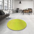 thumbnail image 4 of Ahgly Company Tapis d'Intérieur Lavable en Machine Carré Vert, 3 Pieds Carré, 4 of 7