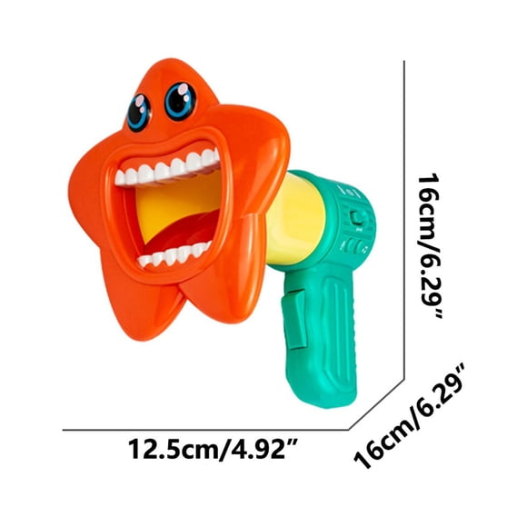 Qocolhg Jouets pour Tout-Petits Garçons Filles Âges 1-3 4-6 7-12, Jouet Klaxon Modificateur de Voix Haut-Parleur Amplifie Effet Sonore Mégaphone Cadeau pour Enfants, Cadeaux de Noël Anniversaire pour Enfants Petits Cadeaux de Bas de Noël