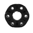 thumbnail image 2 of Loewten 26117511454, 12mm Rustproof Sturdy Black Drive Shaft Flex Joint For Car, 2 of 7