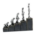 thumbnail image 2 of Ape Man Evolution Figure Sculpture Gorilla Model Collectible Animal Figurine for, 2 of 9