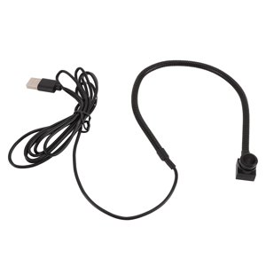Middle Screen Webcam, Plug and Play 1080P Center Webcam 5MP PVC  for Video Conferencing
