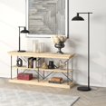 thumbnail image 3 of Henn&Hart 12.5"W Metal Table Lamp in Blackened Bronze Finish, 3 of 7