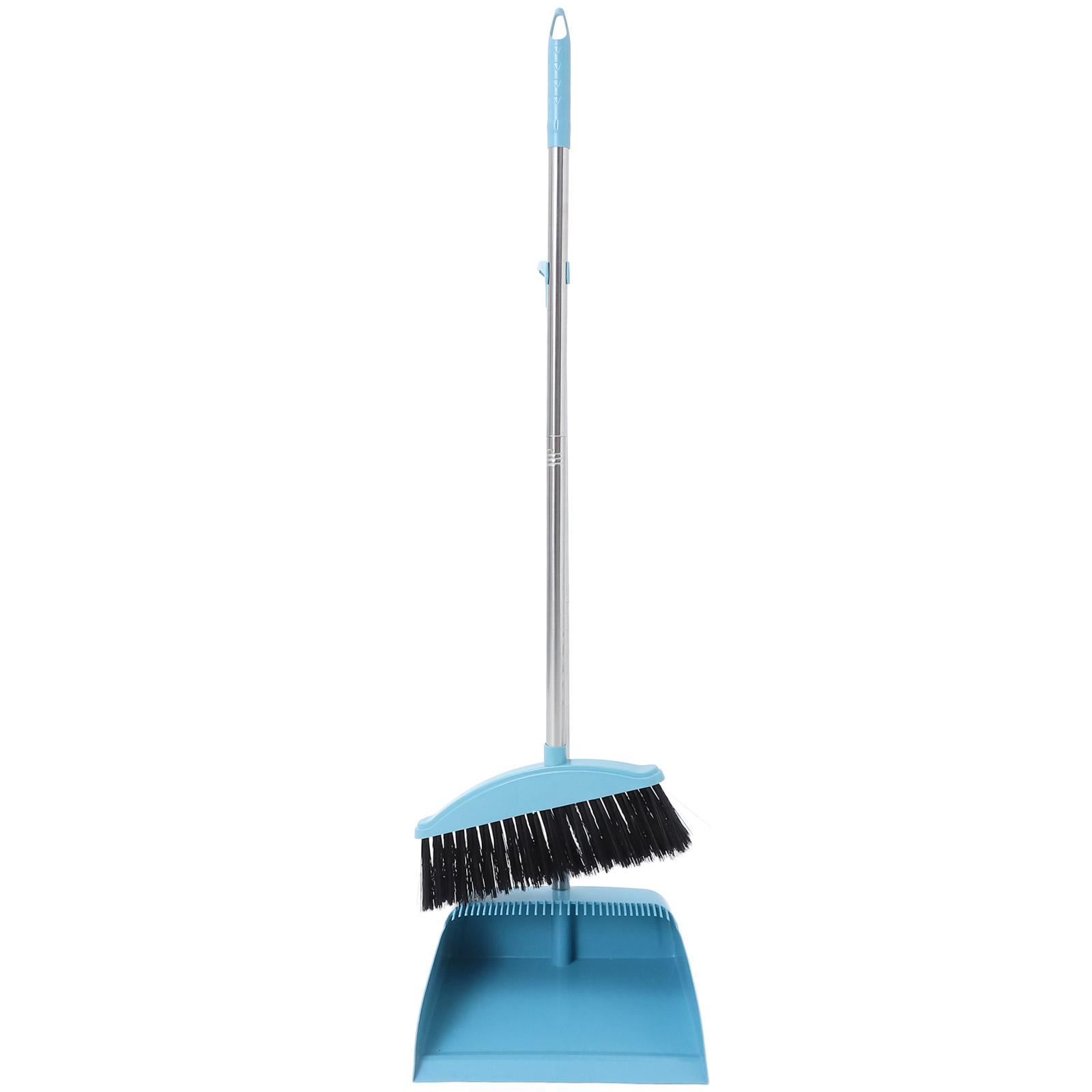 1 Set Broom And Dustpan Set With Long Handle Broom And Dustpan Broom And Dustpan Set For Home Broom Dustpan Indoor Broom And Dustpan Set