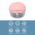 thumbnail image 3 of Arlic Chopper, Portable Mini Food Chopper, Fast Efficient Garlic Grinder, Multifunction Comfortable Veggie Chopper, Kitchen Gadgets for Veggies, Ginger, Fruits, Nuts, Herbs, 3 of 8