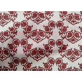 thumbnail image 5 of oneOone Cotton Poplin Maroon Fabric Block Sewing Craft Projects Fabric Prints By Yard 56 Inch Wide, 5 of 5