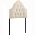 thumbnail image 3 of Sovereign Twin Upholstered Fabric Headboard - Ivory, 3 of 4