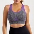 thumbnail image 3 of AherBiu Sports Bras for Women Wireless Racerback High Impact Support Workout Tops Yoga Bralette, 3 of 7