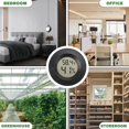 thumbnail image 3 of Mini Hygrometer Thermometer Digital Humidity Meter Indoor/Outdoor Humidity Monitor Reptile Thermometer for Greenhouse Garden Cella, 3 of 7