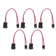 thumbnail image 1 of Vehicle Fuse Box Panel Connector, 16AWG Direct Replacement Mini Tip Thin Car Mini Fuse Holder Connector  For Automotive Circuit ACL L 29.2mm,ACT M 19.1mm,ACK S 10.9mm,ACD Flat, 1 of 8
