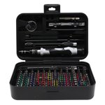 Screwdriver suits,132-in-1 Set Driver Set Driver Watch Manual Watch Color-coded Precision Driver Set With Screw Driver Watch Screw 108 Identification Tool Computer Tablet Kit Set 108 Manual