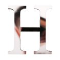 thumbnail image 1 of 2Pcs Letter Ornament Waterproof Removable Silver-plated 3D Mirror Surface Acrylic Decal for Wedding, 1 of 9