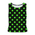 thumbnail image 2 of Plebaso Débardeurs d'Été pour Femmes Slim Imprimé Sans Manches Col Rond Tee-Shirts Froncés Blouses Décontractées pour Femmes, 2 of 4
