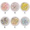 thumbnail image 4 of maskred 1/2/3/5 Art Crystal Flower Shining Rhinestone Pearl Sequin Rhinestone Manicure Decoration No.1 1 Pc, 4 of 6
