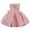 Pink, variant on FhsagQ Dresses Girls Christmas Dresses Size 10-12 Green Flower Girls Bowknot Tutu Dress for Kids Baby Wedding Bridesmaid Party Formal Dresses Toddler First Baptism Christening Gown Red 6-7 Years